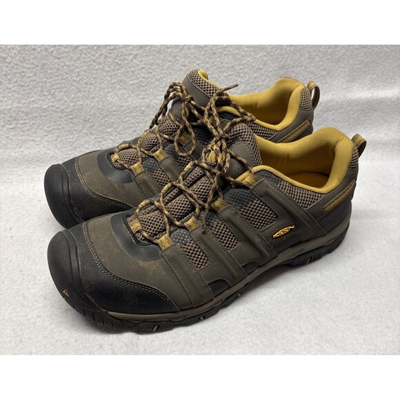 Keen Other - Keen Utility Soft Toe Omaha Work Shoes Mens Size 14D Brown F2892-11